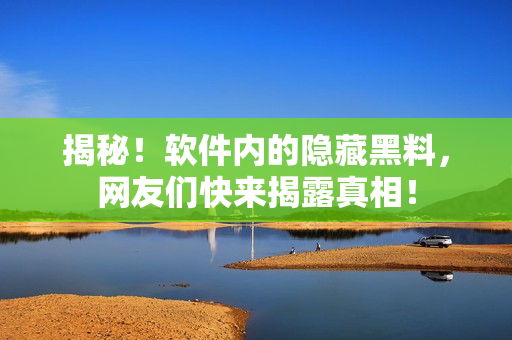 揭秘！软件内的隐藏黑料，网友们快来揭露真相！
