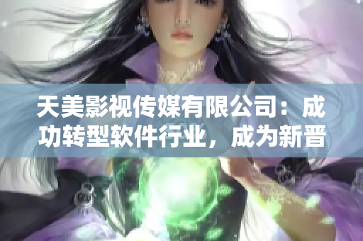 天美影视传媒有限公司：成功转型软件行业，成为新晋玩家