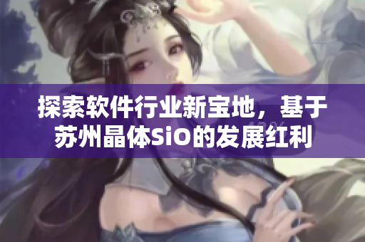 探索软件行业新宝地，基于苏州晶体SiO的发展红利
