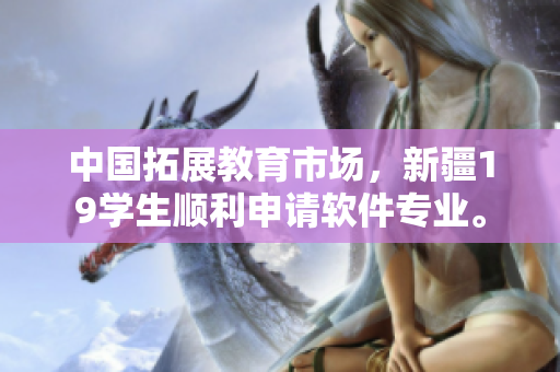 中国拓展教育市场，新疆19学生顺利申请软件专业。
