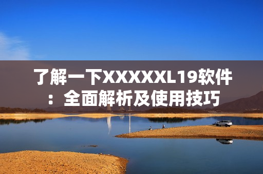 了解一下XXXXXL19软件：全面解析及使用技巧