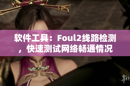 软件工具：Foul2线路检测，快速测试网络畅通情况