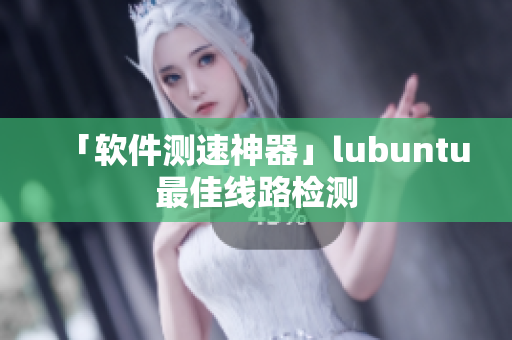 「软件测速神器」lubuntu最佳线路检测