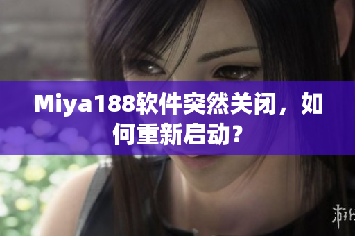 Miya188软件突然关闭，如何重新启动？