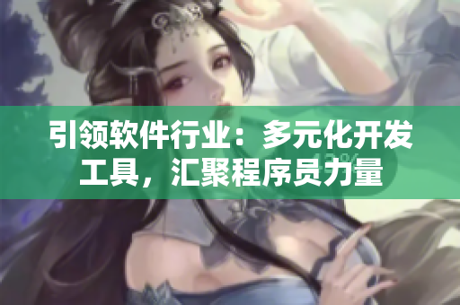 引领软件行业：多元化开发工具，汇聚程序员力量