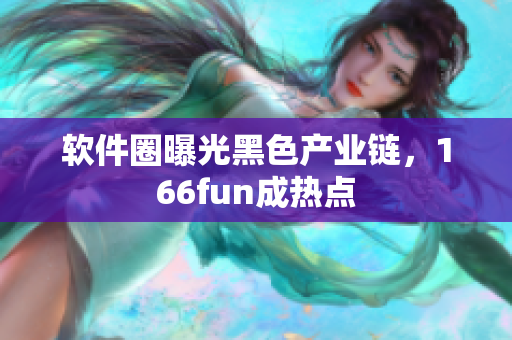 软件圈曝光黑色产业链，166fun成热点