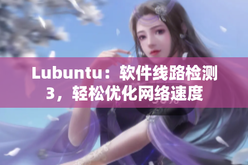 Lubuntu：软件线路检测3，轻松优化网络速度