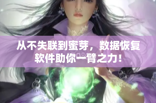 从不失联到蜜芽，数据恢复软件助你一臂之力！