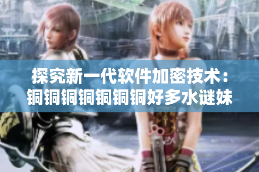 探究新一代软件加密技术：铜铜铜铜铜铜铜好多水谜妹
