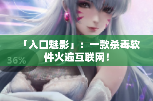「入口魅影」：一款杀毒软件火遍互联网！