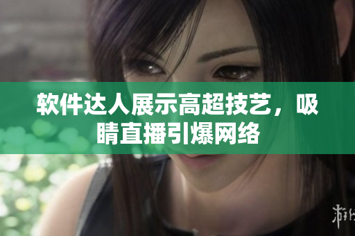 软件达人展示高超技艺，吸睛直播引爆网络