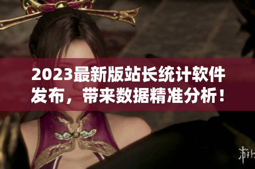 2023最新版站长统计软件发布，带来数据精准分析！