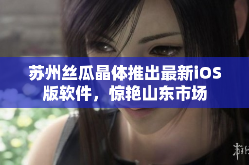 苏州丝瓜晶体推出最新iOS版软件，惊艳山东市场