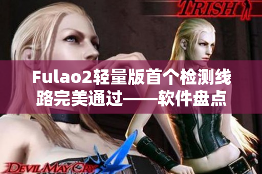 Fulao2轻量版首个检测线路完美通过——软件盘点