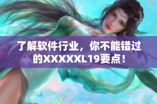 了解软件行业，你不能错过的XXXXXL19要点！