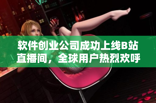 软件创业公司成功上线B站直播间，全球用户热烈欢呼