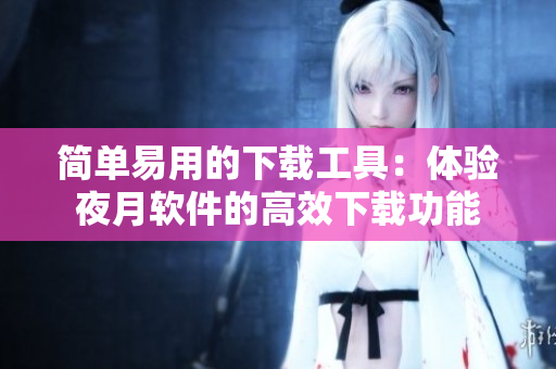 简单易用的下载工具：体验夜月软件的高效下载功能