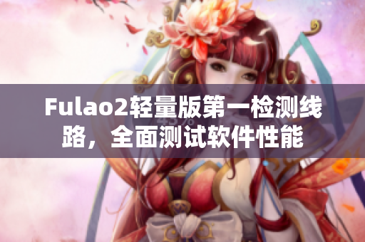 Fulao2轻量版第一检测线路，全面测试软件性能