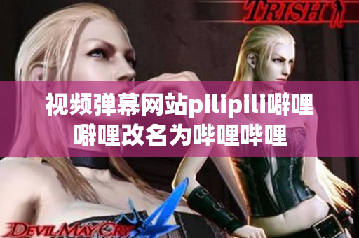 视频弹幕网站pilipili噼哩噼哩改名为哔哩哔哩