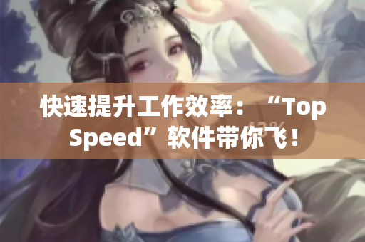 快速提升工作效率：“TopSpeed”软件带你飞！