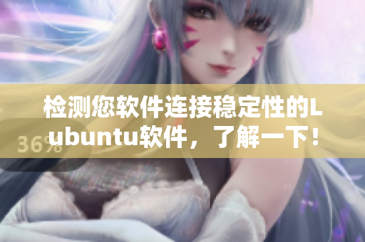 检测您软件连接稳定性的Lubuntu软件，了解一下！