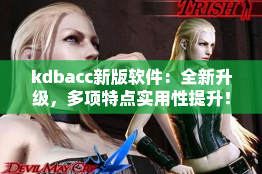 kdbacc新版软件：全新升级，多项特点实用性提升！