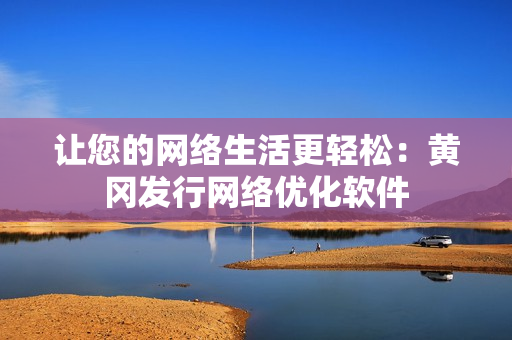 让您的网络生活更轻松：黄冈发行网络优化软件