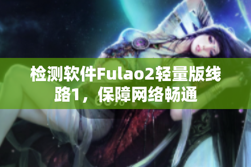 检测软件Fulao2轻量版线路1，保障网络畅通
