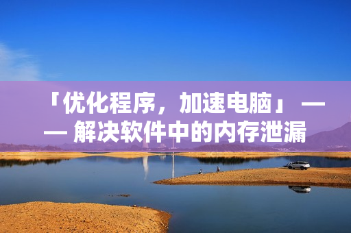 「优化程序，加速电脑」 —— 解决软件中的内存泄漏问题