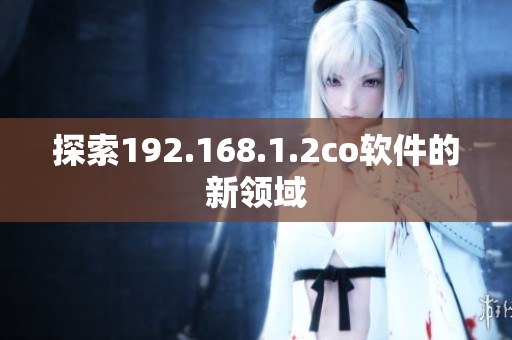 探索192.168.1.2co软件的新领域