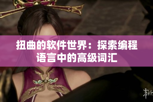 扭曲的软件世界：探索编程语言中的高级词汇