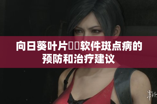 向日葵叶片卍卍软件斑点病的预防和治疗建议