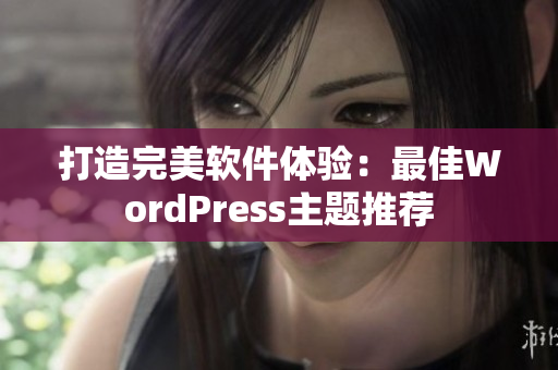 打造完美软件体验：最佳WordPress主题推荐