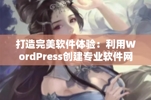 打造完美软件体验：利用WordPress创建专业软件网站