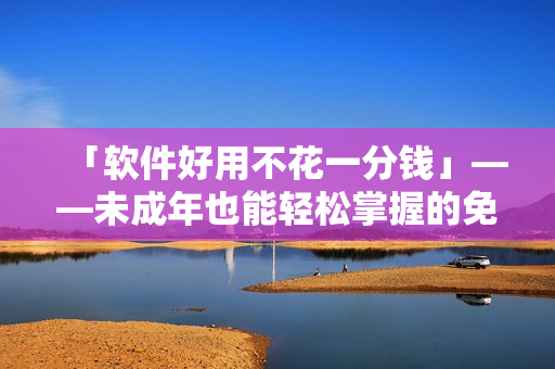 「软件好用不花一分钱」——未成年也能轻松掌握的免费软件推荐