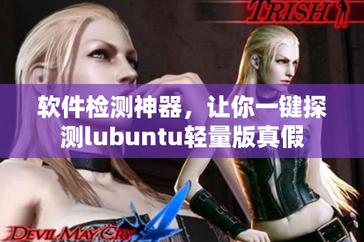 软件检测神器，让你一键探测lubuntu轻量版真假
