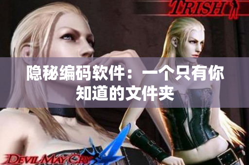 隐秘编码软件：一个只有你知道的文件夹