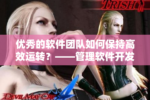 优秀的软件团队如何保持高效运转？——管理软件开发团队的5大技巧