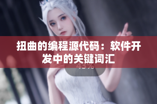 扭曲的编程源代码：软件开发中的关键词汇