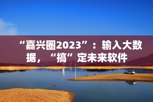 “嘉兴圈2023”：输入大数据，“搞”定未来软件