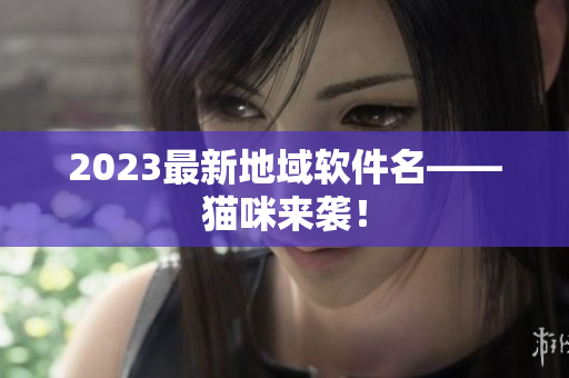 2023最新地域软件名——猫咪来袭！