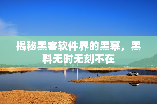 揭秘黑客软件界的黑幕，黑料无时无刻不在