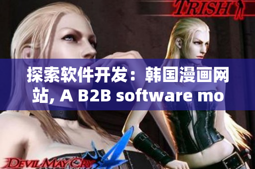 探索软件开发：韩国漫画网站, A B2B software model