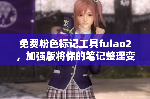 免费粉色标记工具fulao2，加强版将你的笔记整理变得更轻松