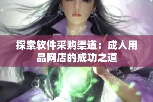 探索软件采购渠道：成人用品网店的成功之道