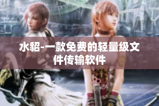 水貂-一款免费的轻量级文件传输软件