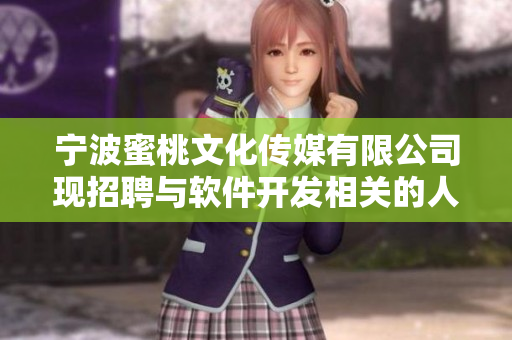 宁波蜜桃文化传媒有限公司现招聘与软件开发相关的人才