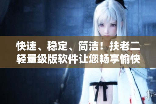 快速、稳定、简洁！扶老二轻量级版软件让您畅享愉快的网络体验