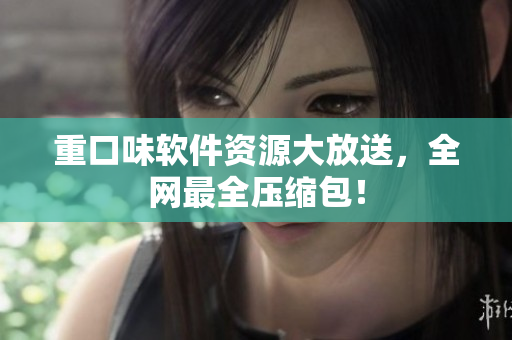 重口味软件资源大放送，全网最全压缩包！