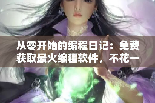 从零开始的编程日记：免费获取最火编程软件，不花一分钱！
